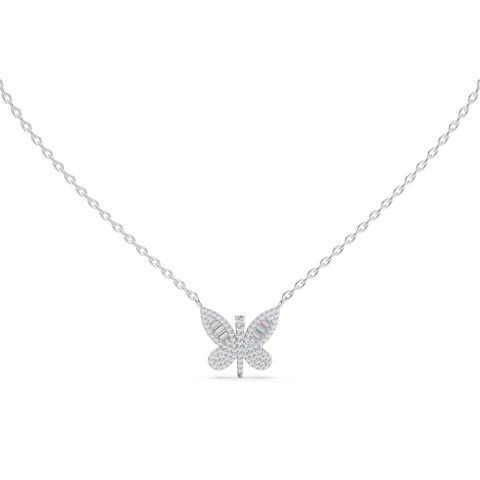 Butterfly Diamond Necklace